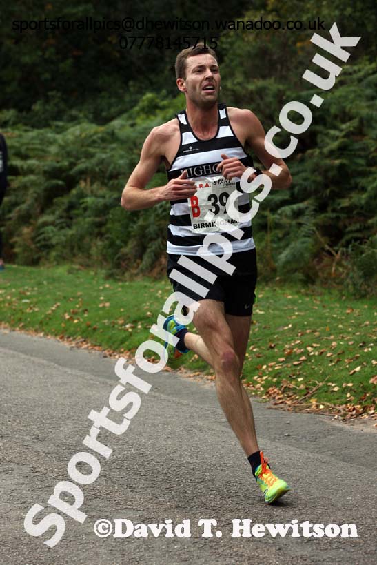 Senior mens 6 stage road relay, English National 6 and 4 Stage Road Relays, Sutton Park, Birmingham. Photo: David T. Hewitson/Sports for All Pics